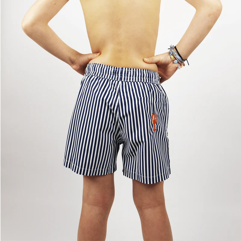 Short de bain enfant - Le petit Immergé rayé