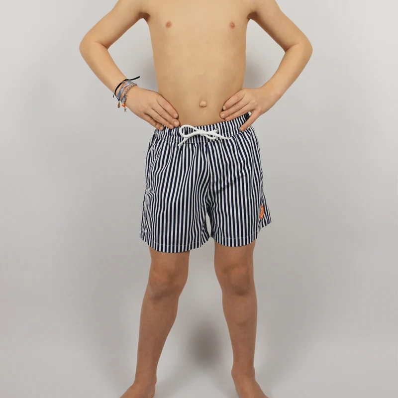 Short de bain enfant - Le petit Immergé rayé