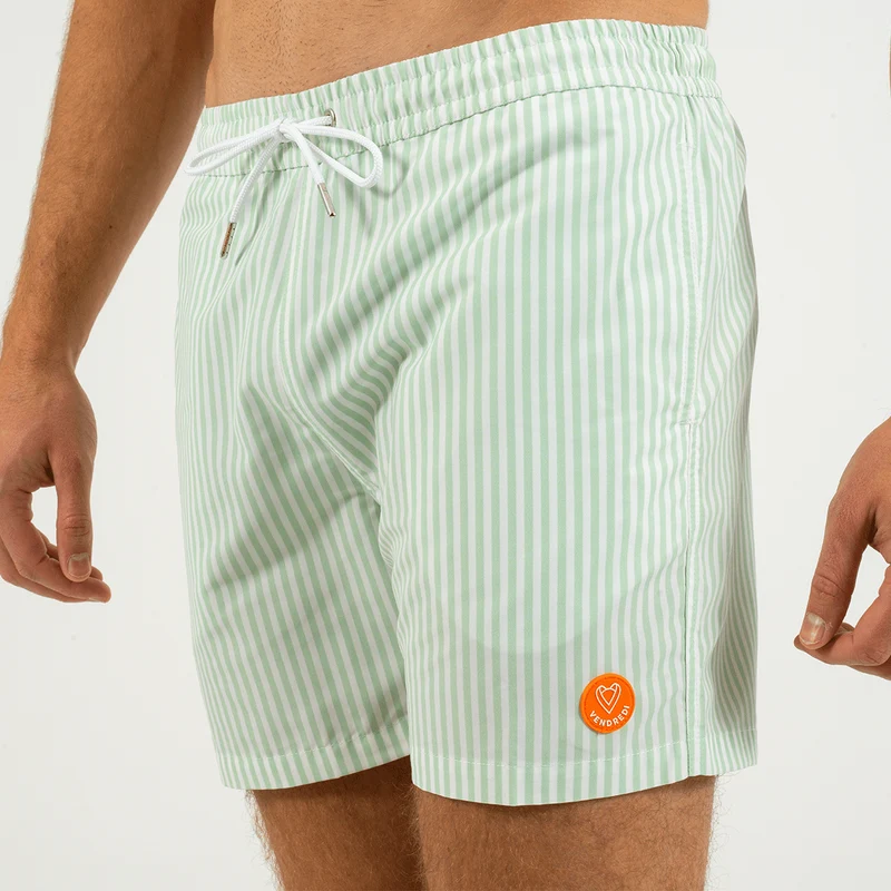 Short de bain - Le Pimenté rayé