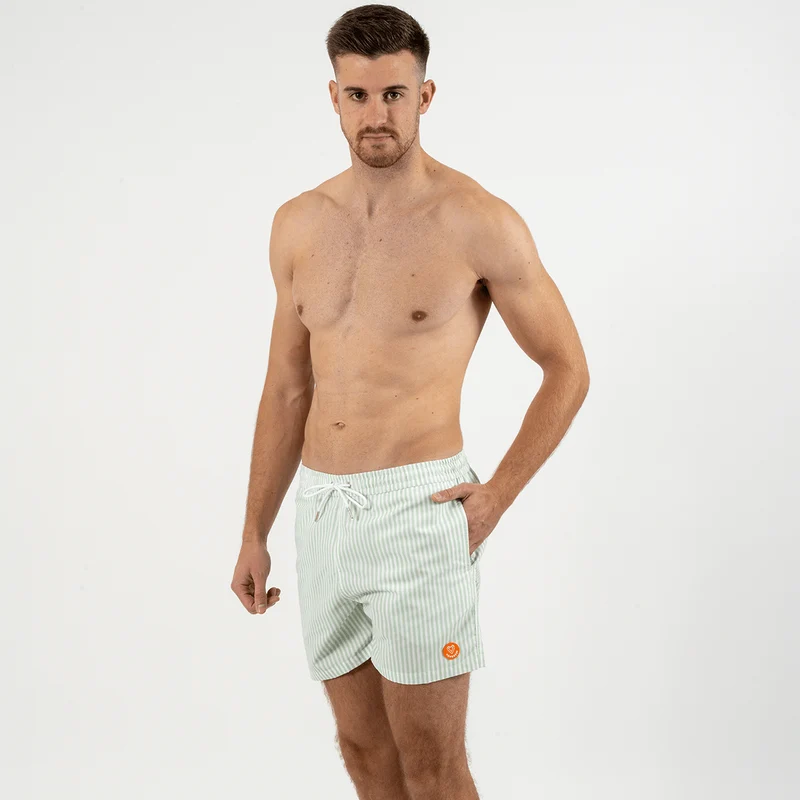 Short de bain - Le Pimenté rayé