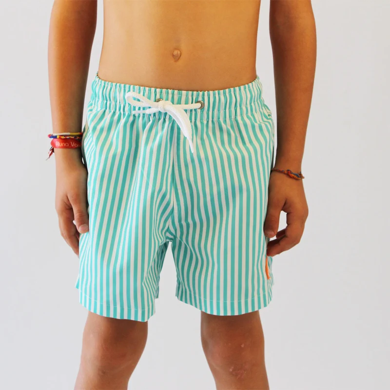 Maillot de bain enfant - Le petit Immergé Aqua rayé