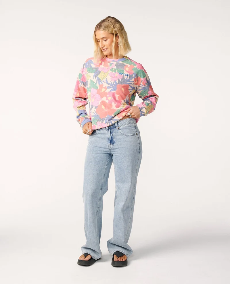 Surf Side Relaxed Crew Fleece