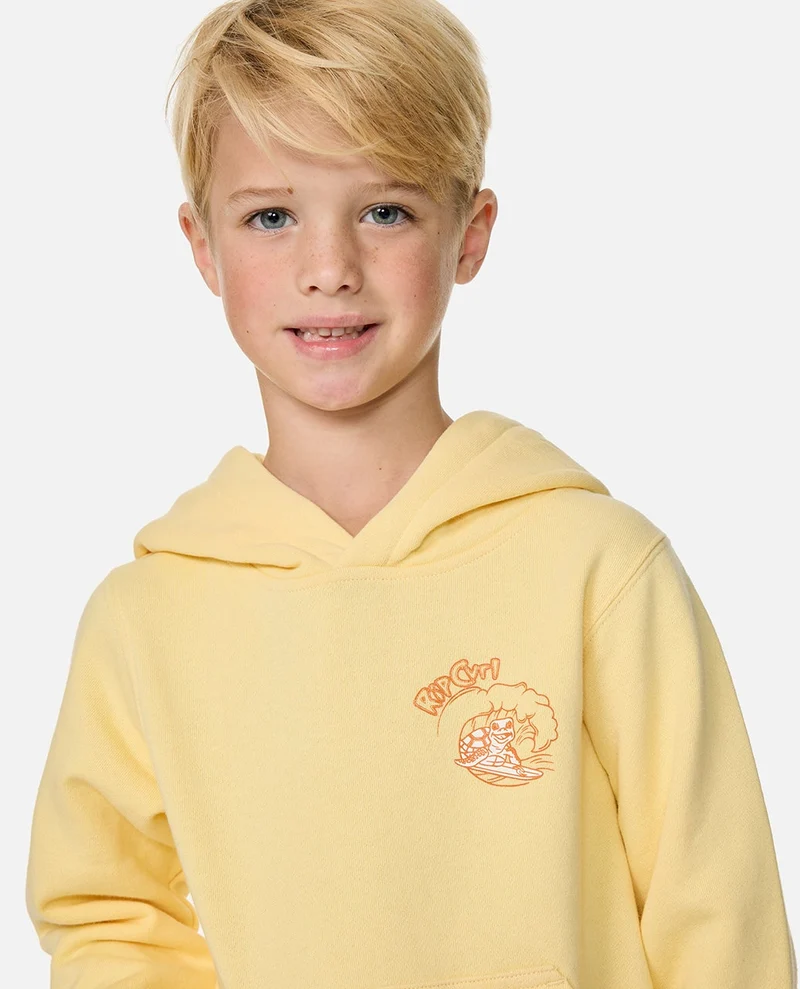Ride The Wave Art Hood Fleece Boy