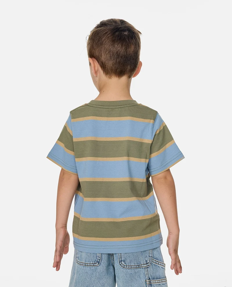Ride The Wave Stripe Tee Boy