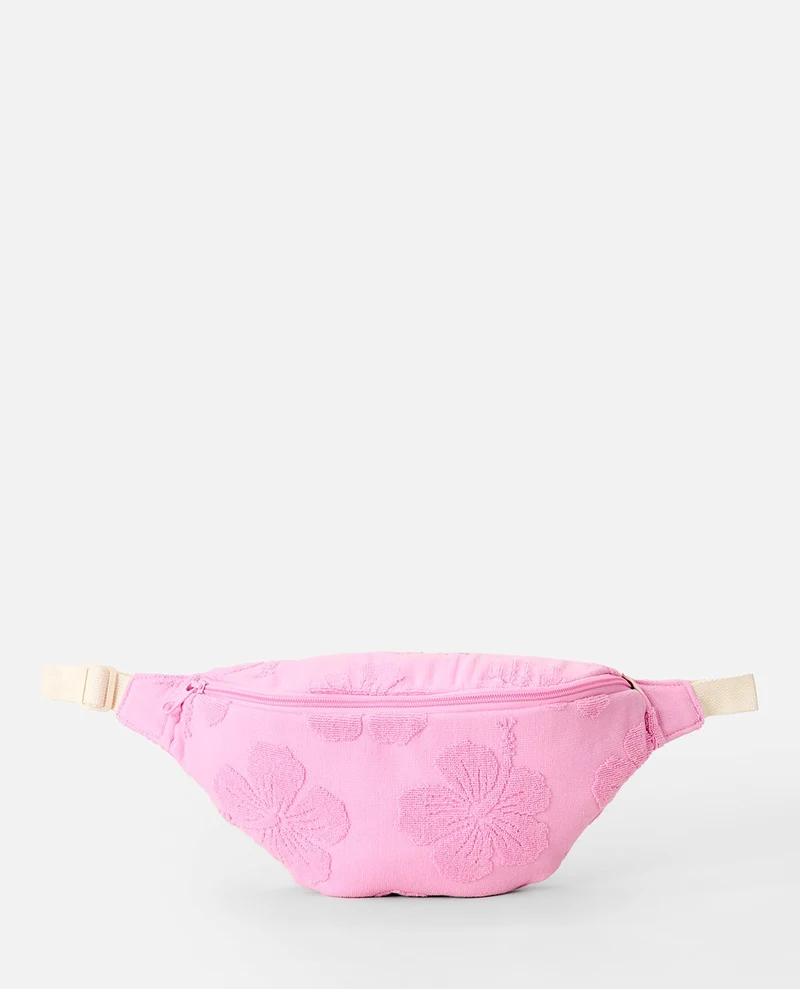 Mixed Terry Waist Bag