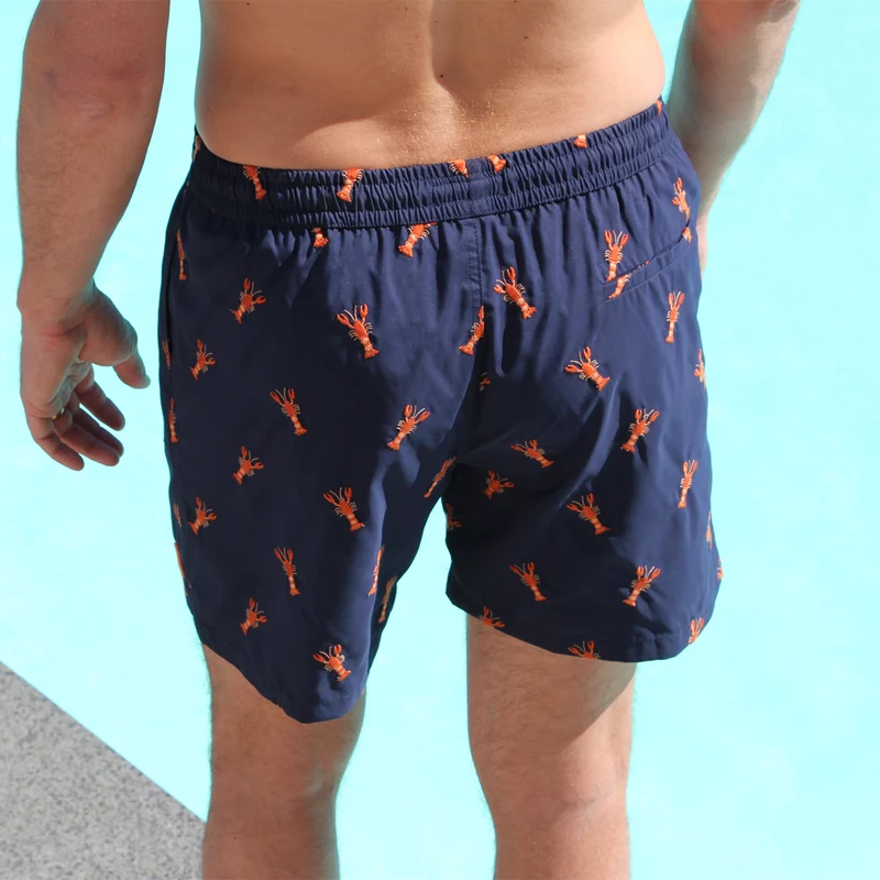 Short de bain - L'Immergé Brodé