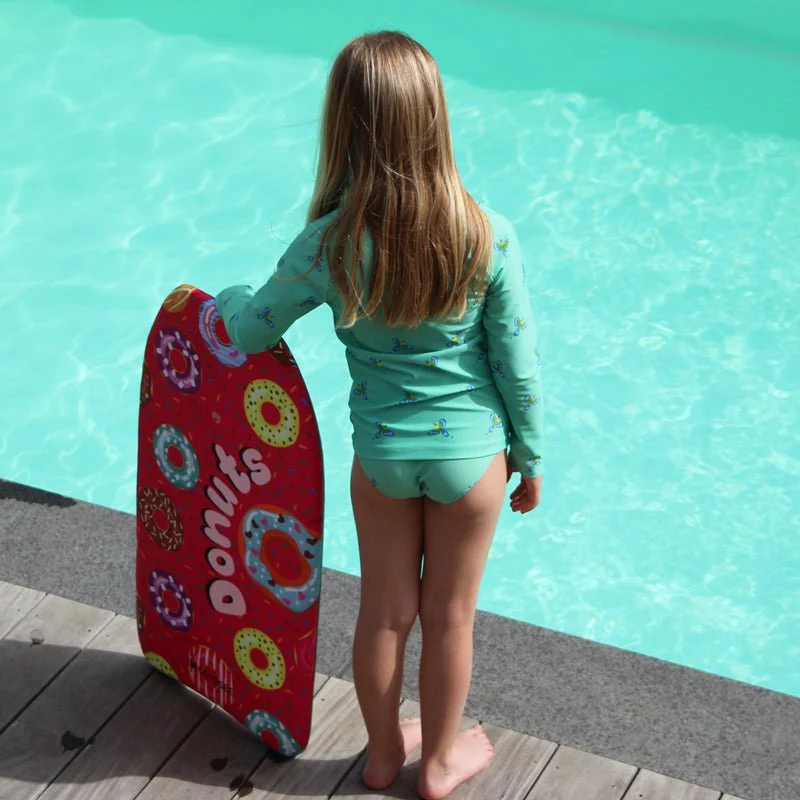 Pack 1 maillot fille + 1 T-shirt anti-UV assortis - L'Envolé