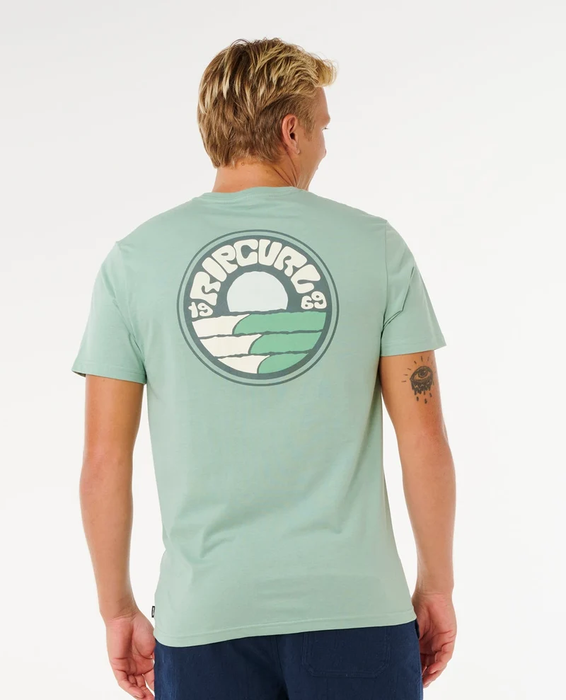 Pacific Rinse Stacked Tee