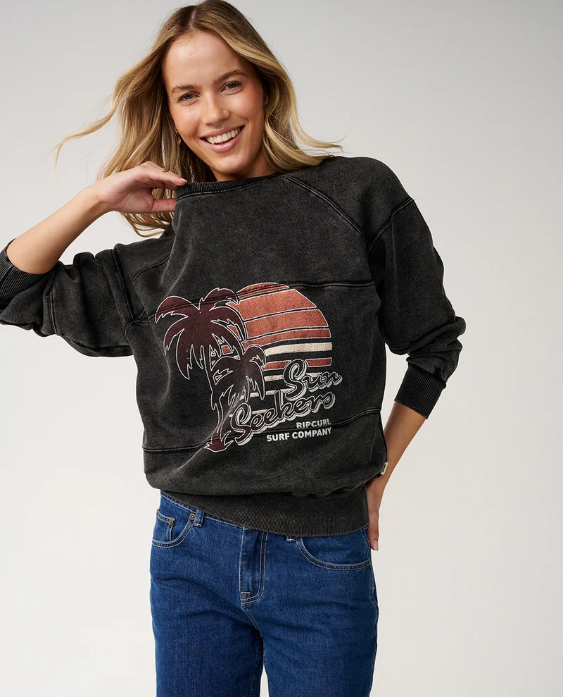 Seeker Raglan Standard Crew Fleece