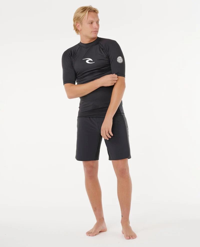 Waves Icon UPF Performance Short Sleeve Rash Vest