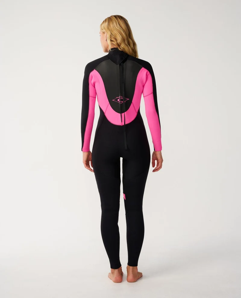 Womens Omega 4/3 Back Zip Wetsuit
