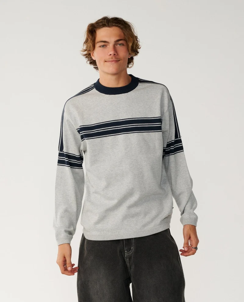 Archive Twu Stripe Crew Knit