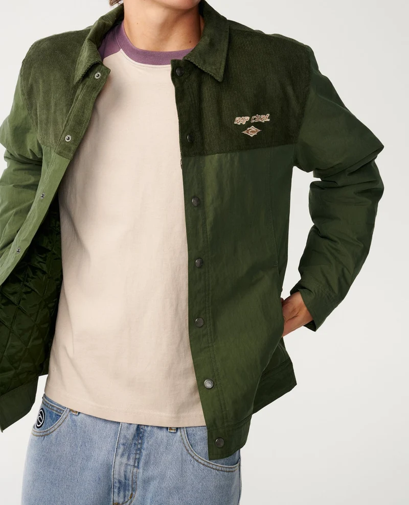 Classic Surf Cord Puffer Jacket