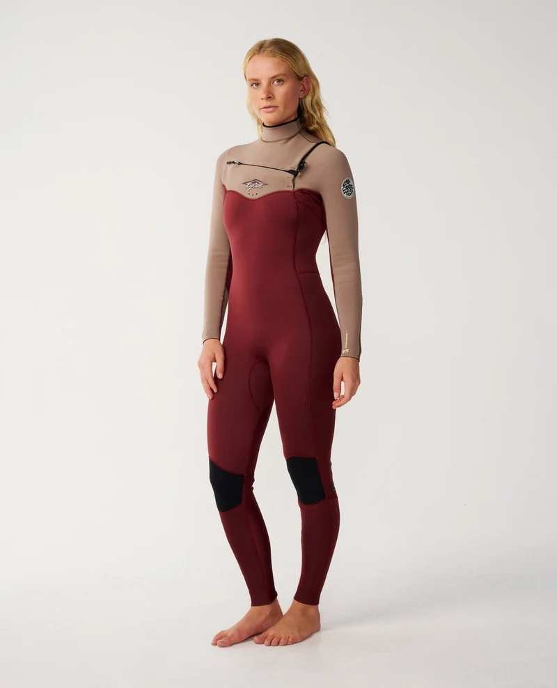 Womens Dawn Patrol 3/2 Chest Zip Wetsuit
