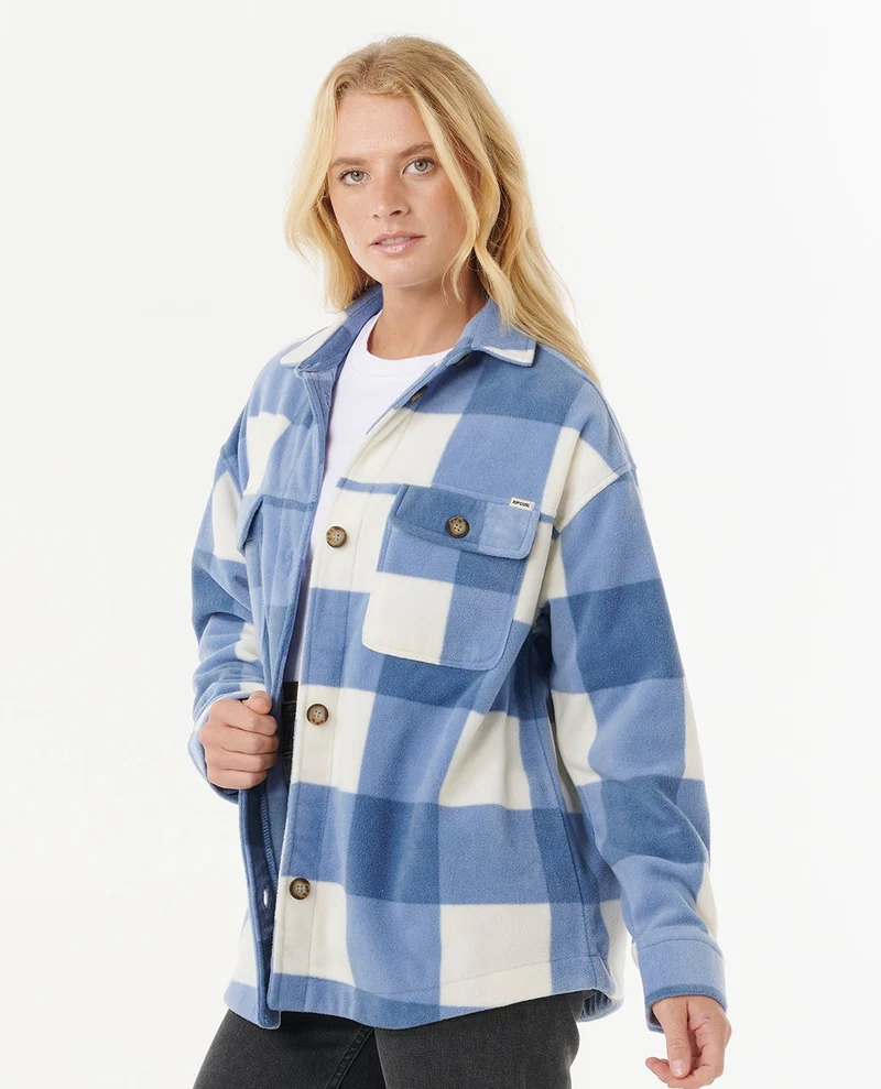 Neon Isles Fleece Long Sleeve Shirt