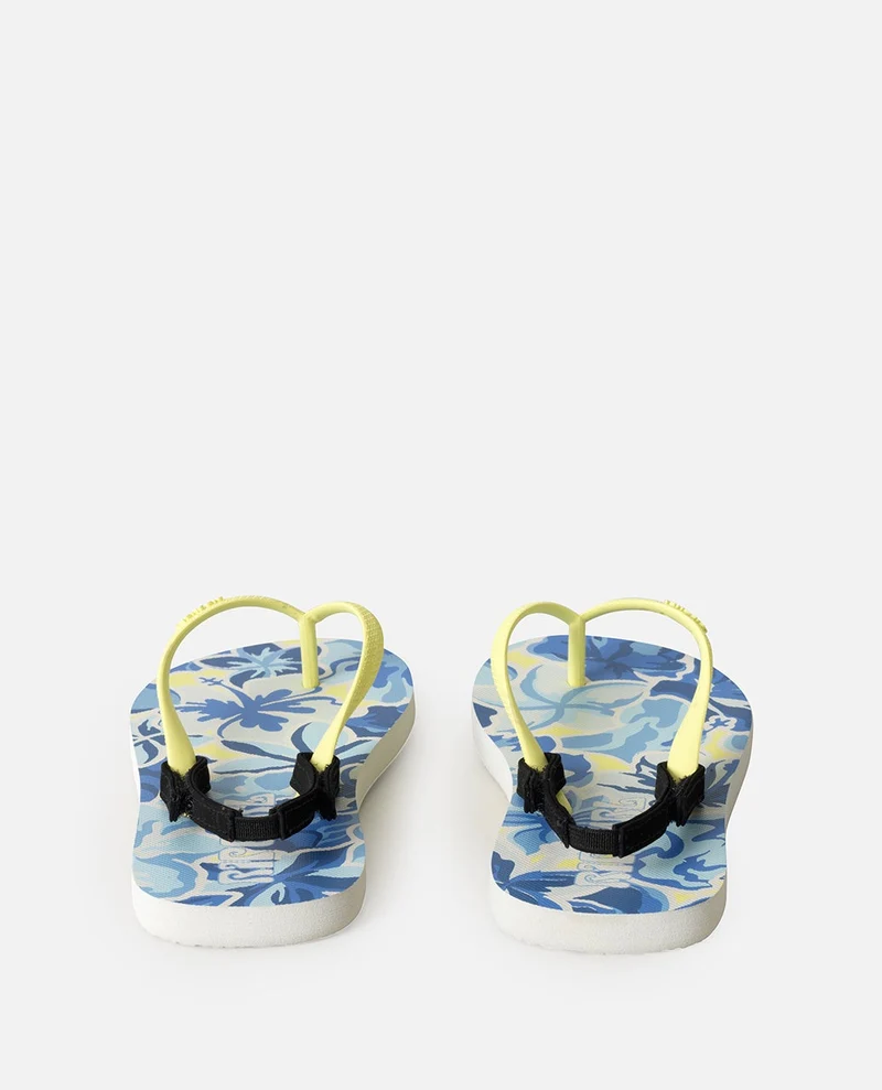 Mixed Bloom Open Toe Sandal - Girls