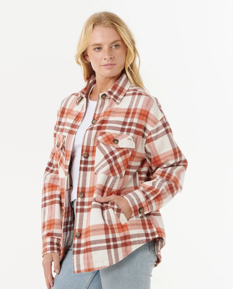 Oceanic Long Sleeve Flannel Shirt