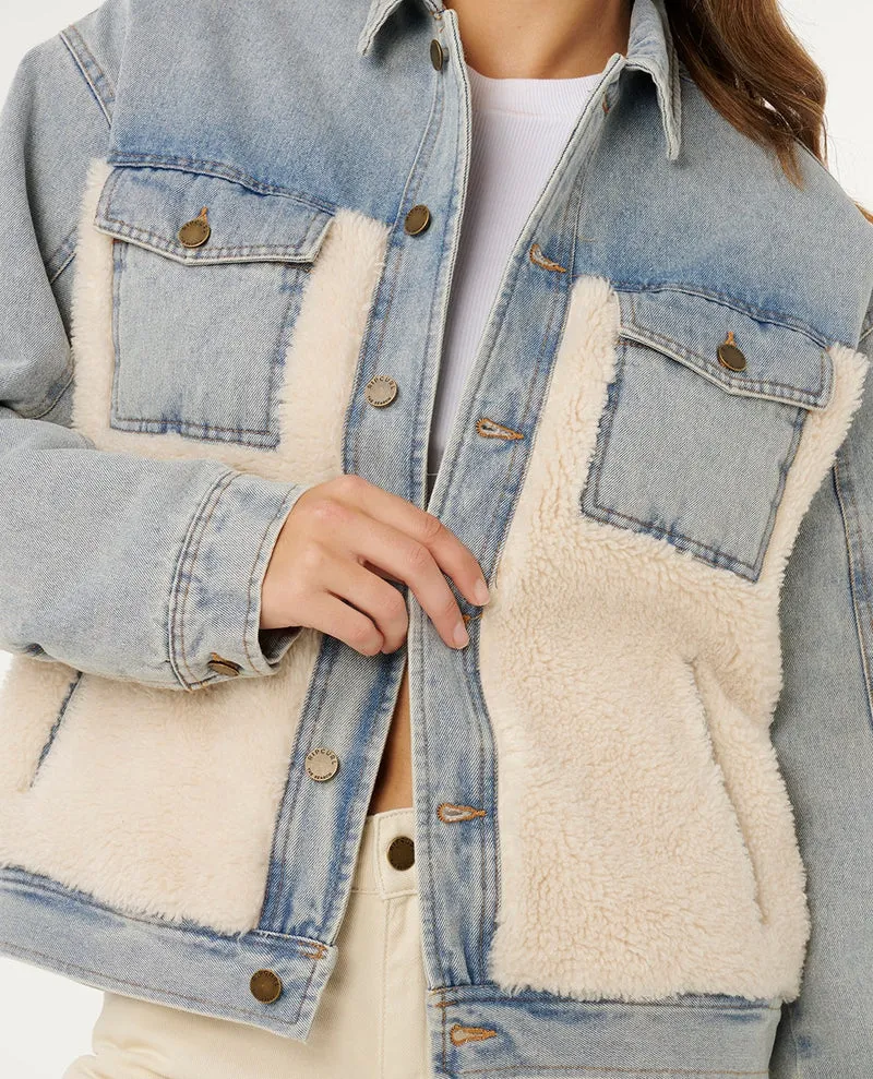 Cruisin' Sherpa Denim Jacket
