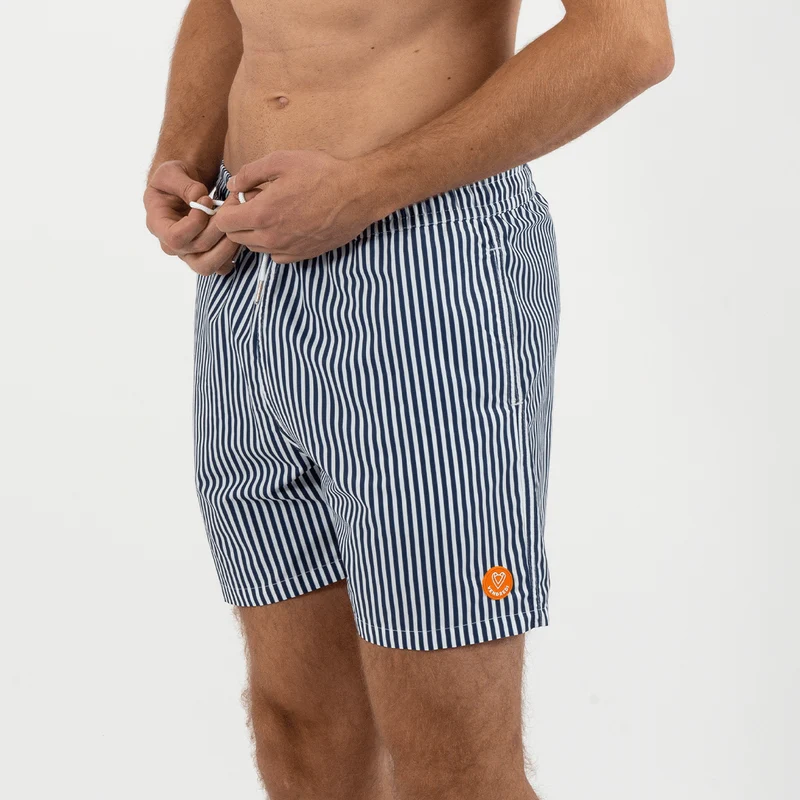 Short de bain - L'Immergé rayé