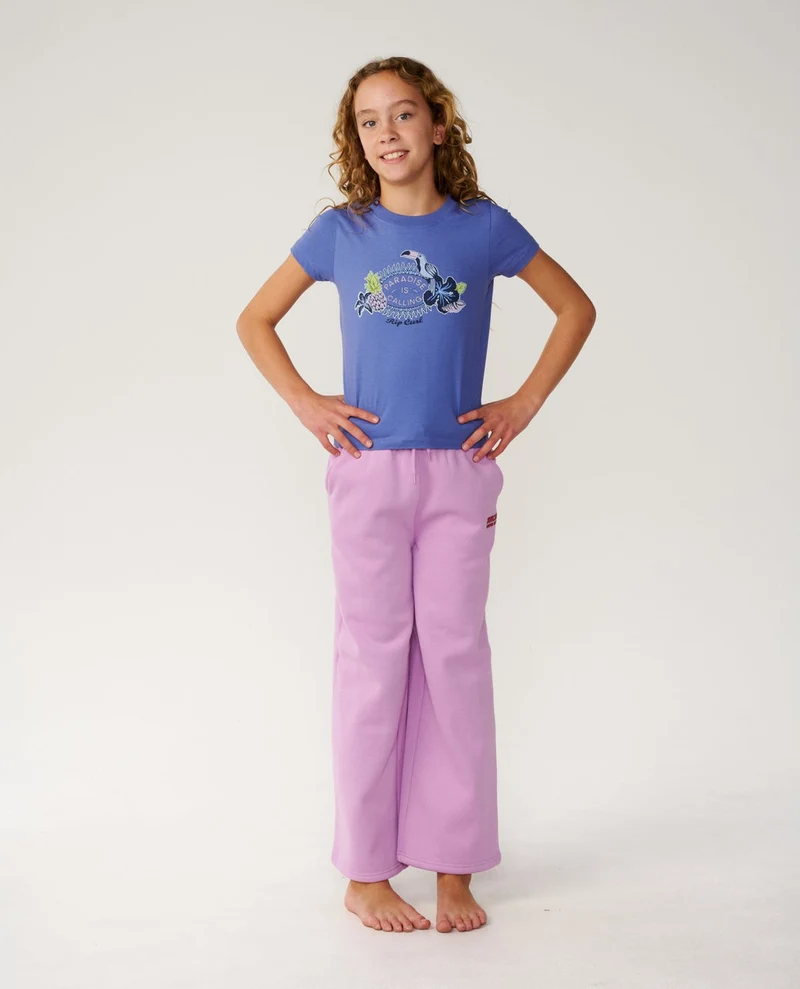 Surf Puff Wide Leg Track Pant Girl