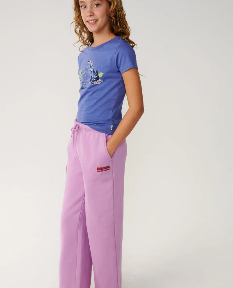 Surf Puff Wide Leg Track Pant Girl