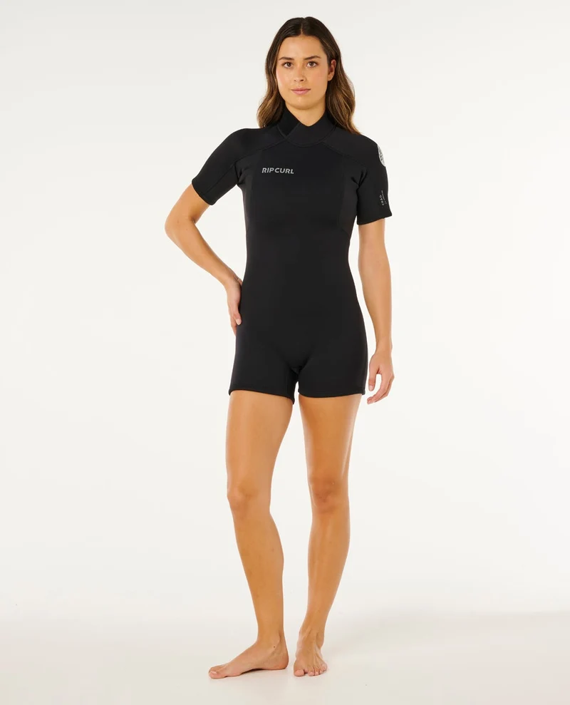 Womens Trad 2/2 Fl Back Zip Springsuit