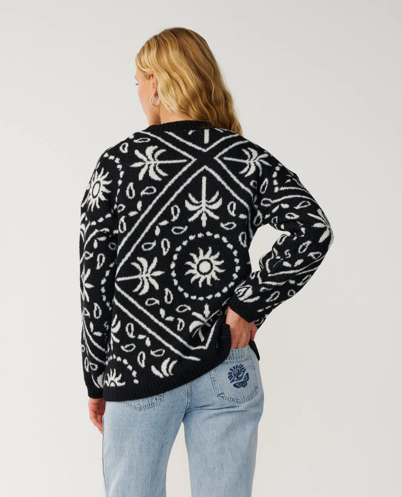 Bossa Nova Bandana Knit Crew