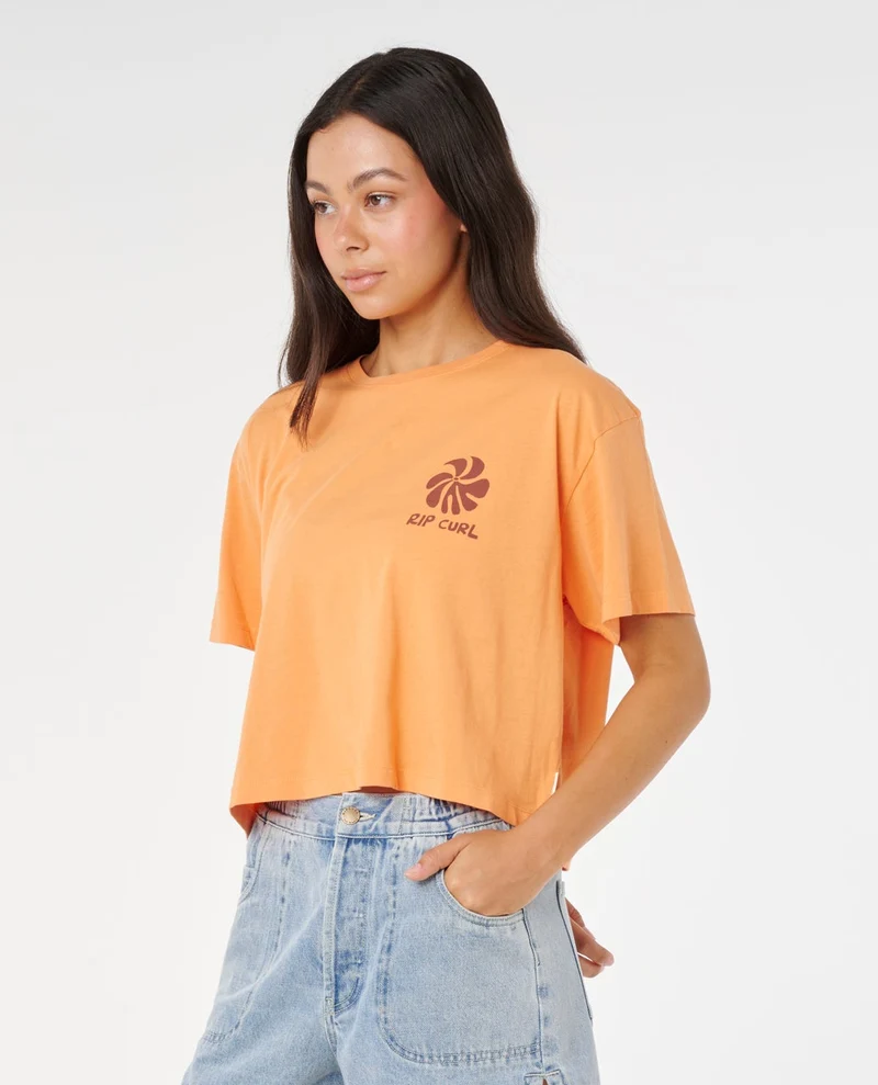 Shore Break Crop Tee