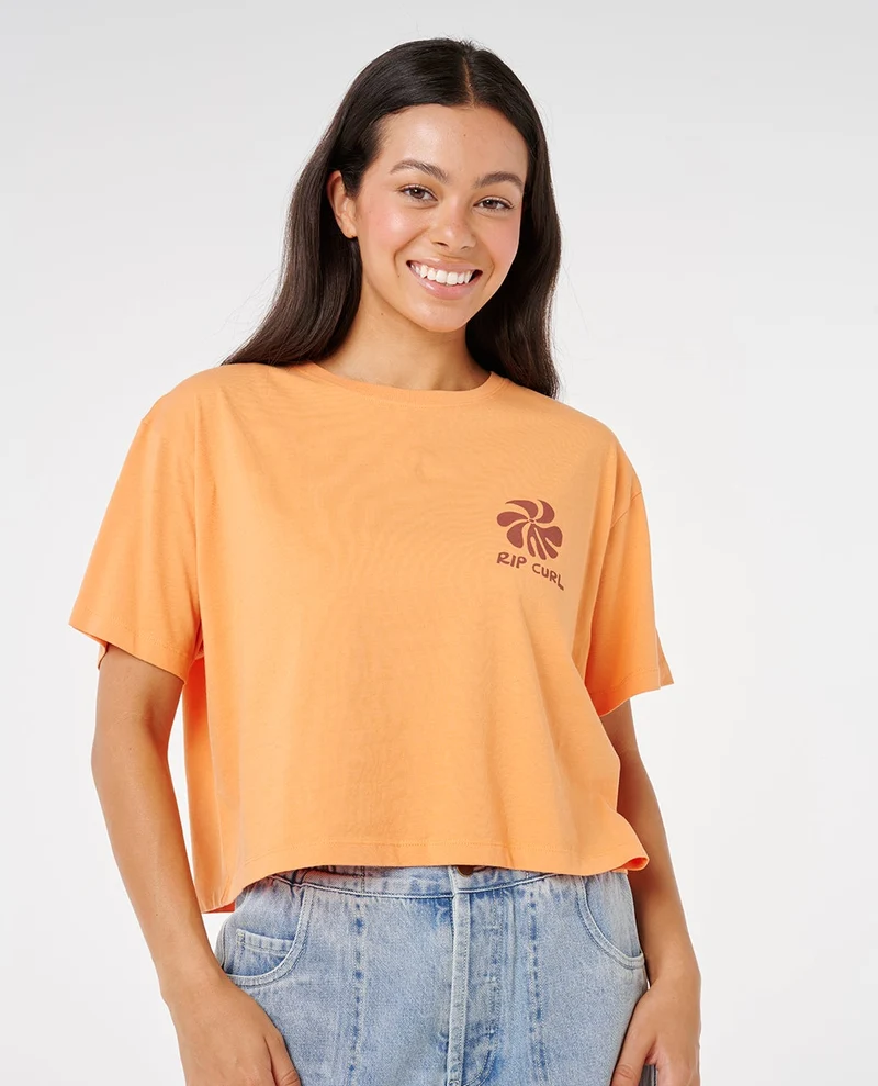 Shore Break Crop Tee