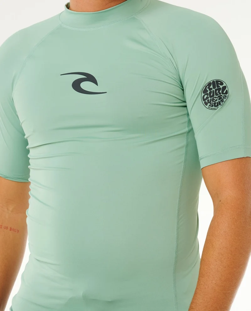 Waves UPF50 Performance Short Sleeve Rash Vest