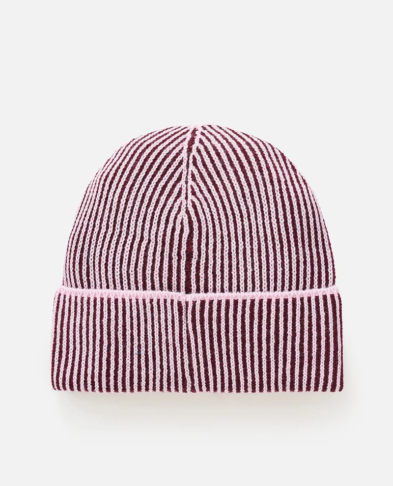 2 Tone Ribbed Reg Beanie