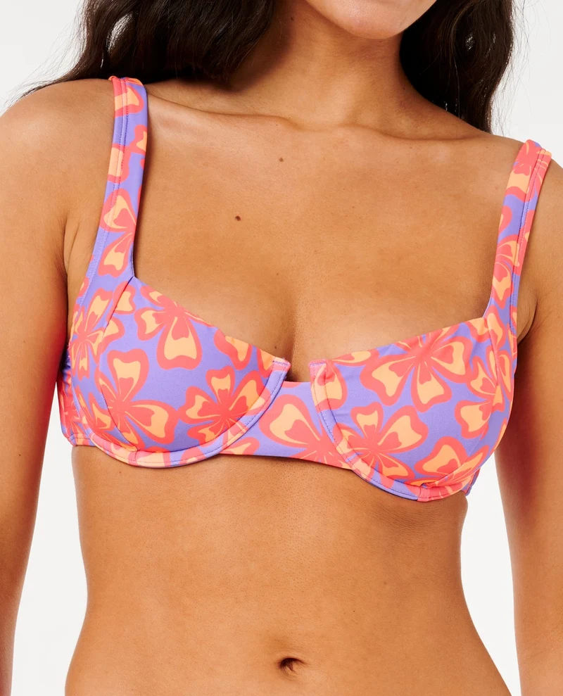 Neon Isles D-E Balconette Bikini Top