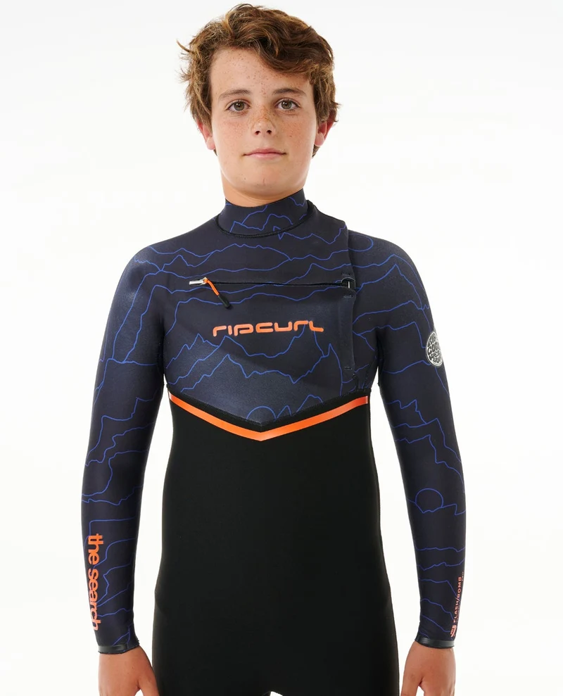Kids Flashbomb 4/3 Chest Zip Wetsuit