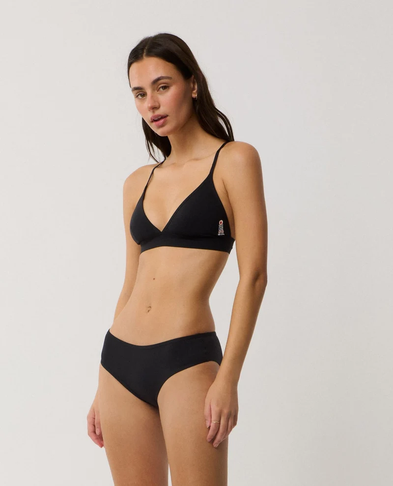 Search Series Cross Back Triangle Bikini Top