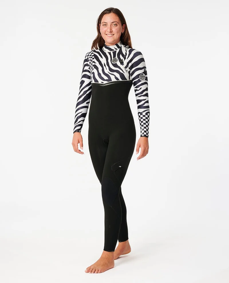 Women Ebomb 3/2 Zip Free Sublimed Wetsuit