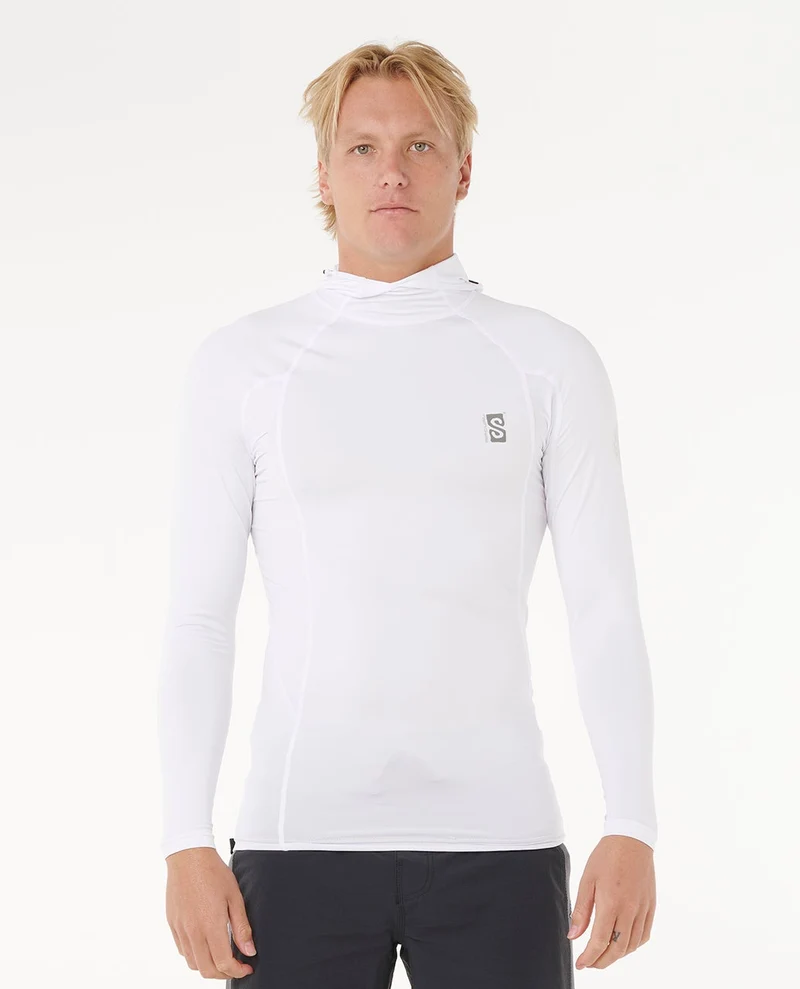 Search Series UPF Performance Hood Long Sleeve Rash Vest