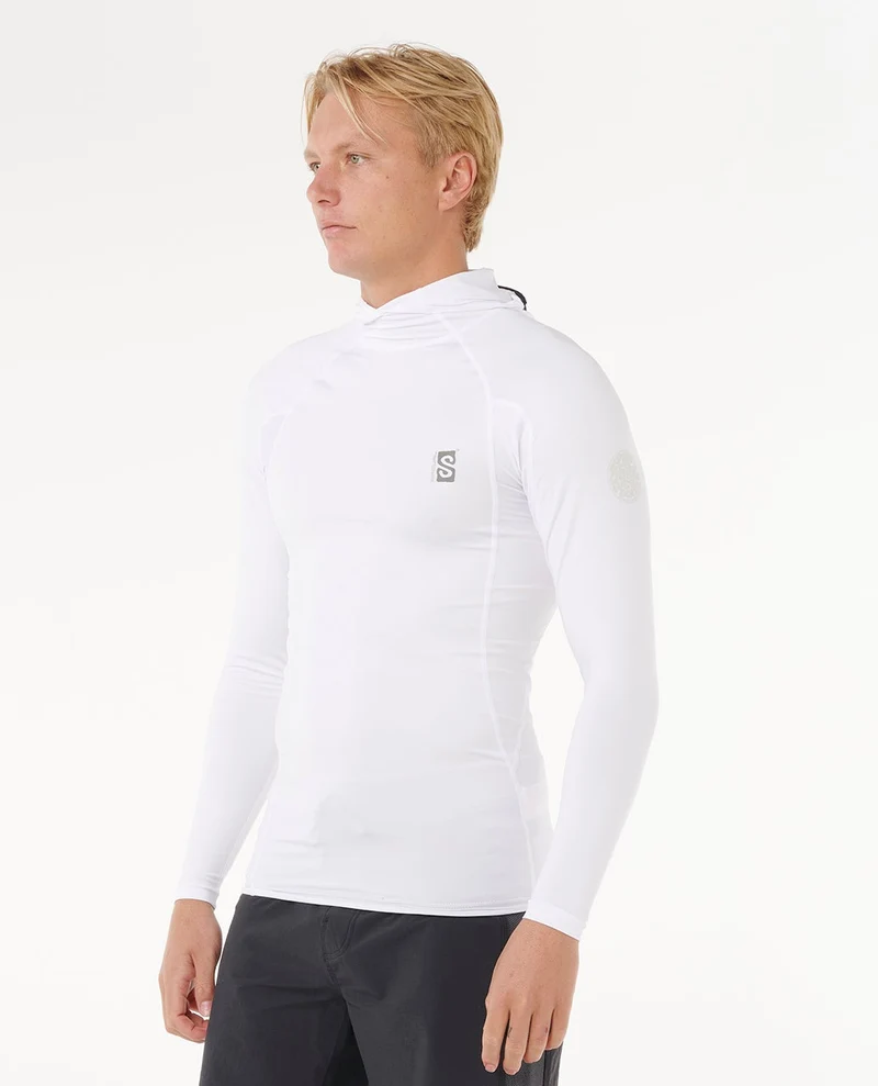 Search Series UPF Performance Hood Long Sleeve Rash Vest