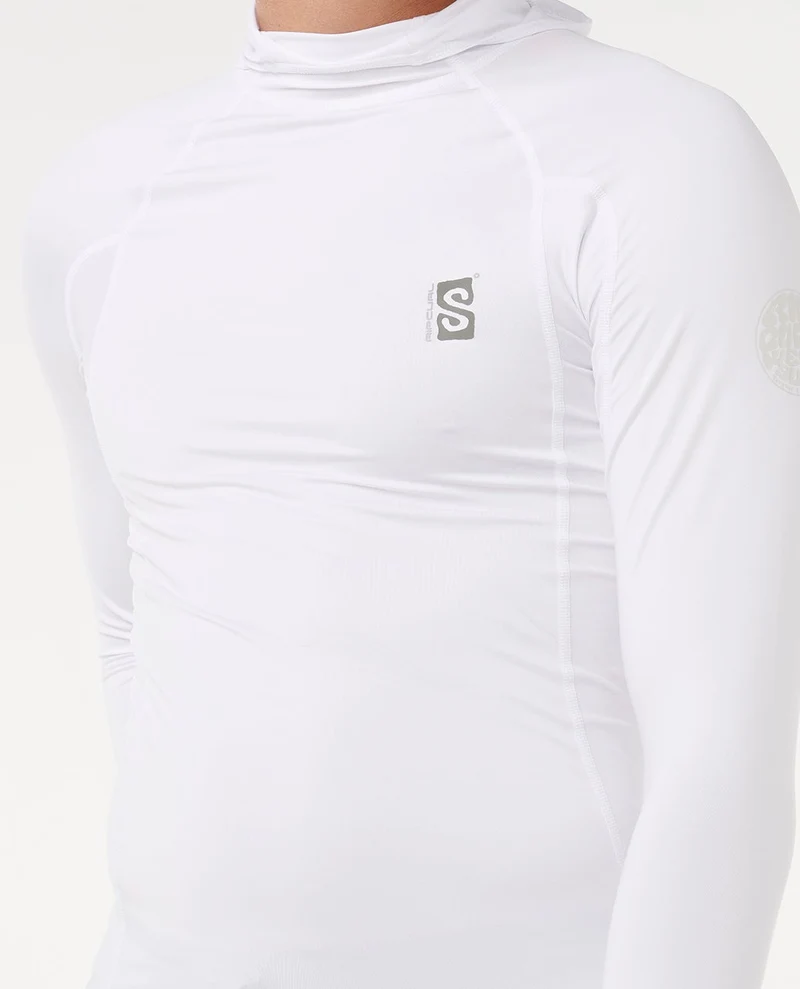 Search Series UPF Performance Hood Long Sleeve Rash Vest
