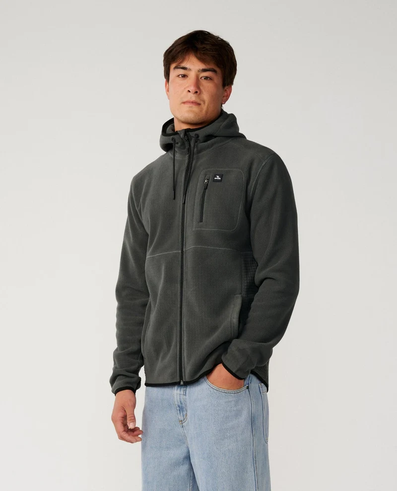 Departed Polar Fleece Zip Through Jacket