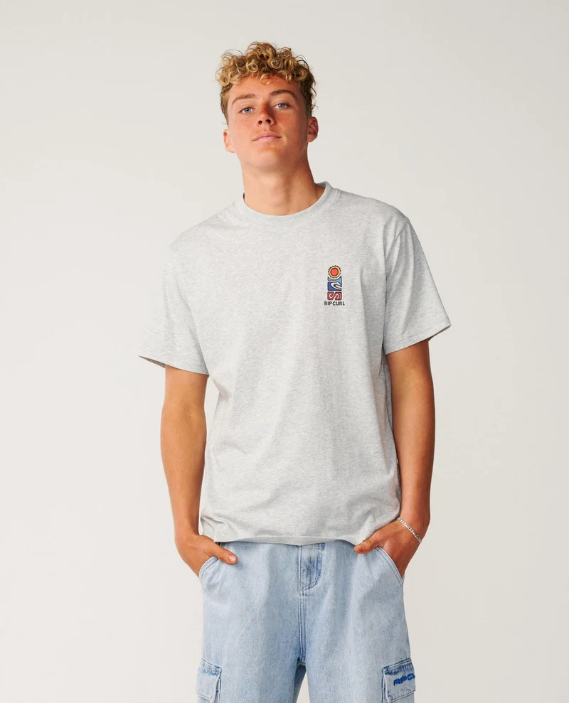 Search Series Vaporcool Stack Relaxed Tee
