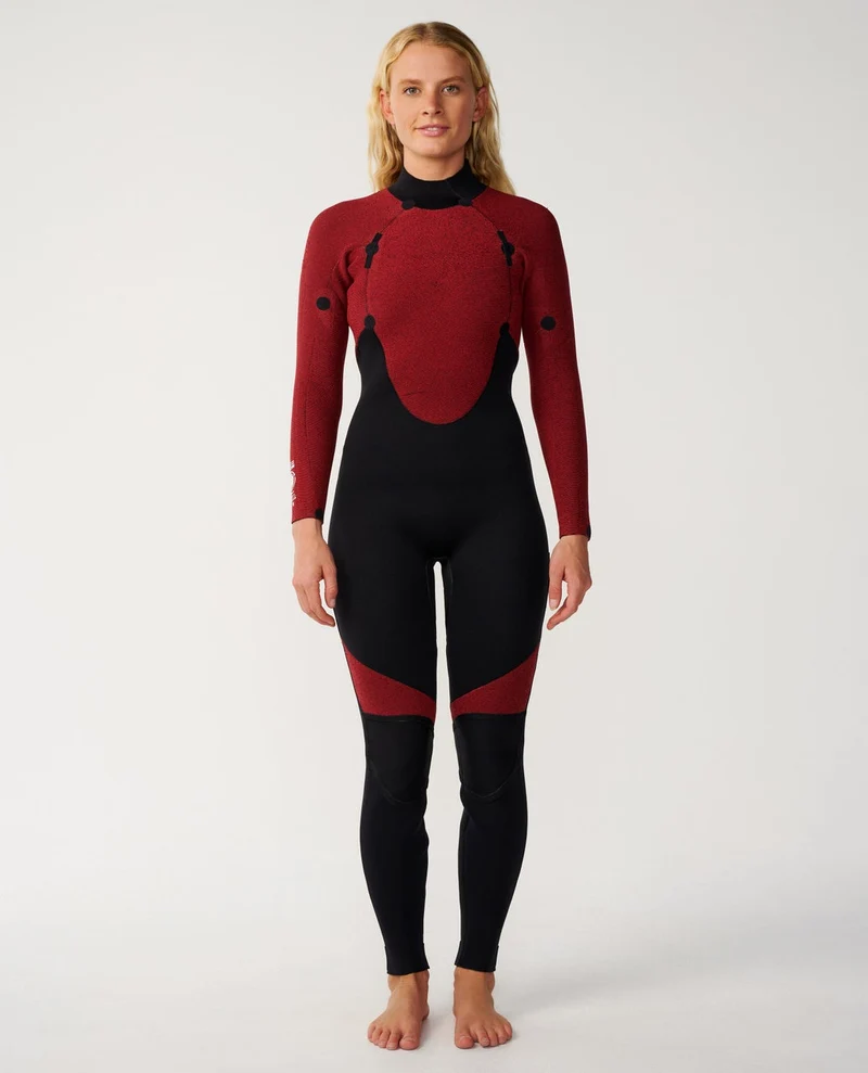 Womens Omega 3/2 Back Zip Wetsuit