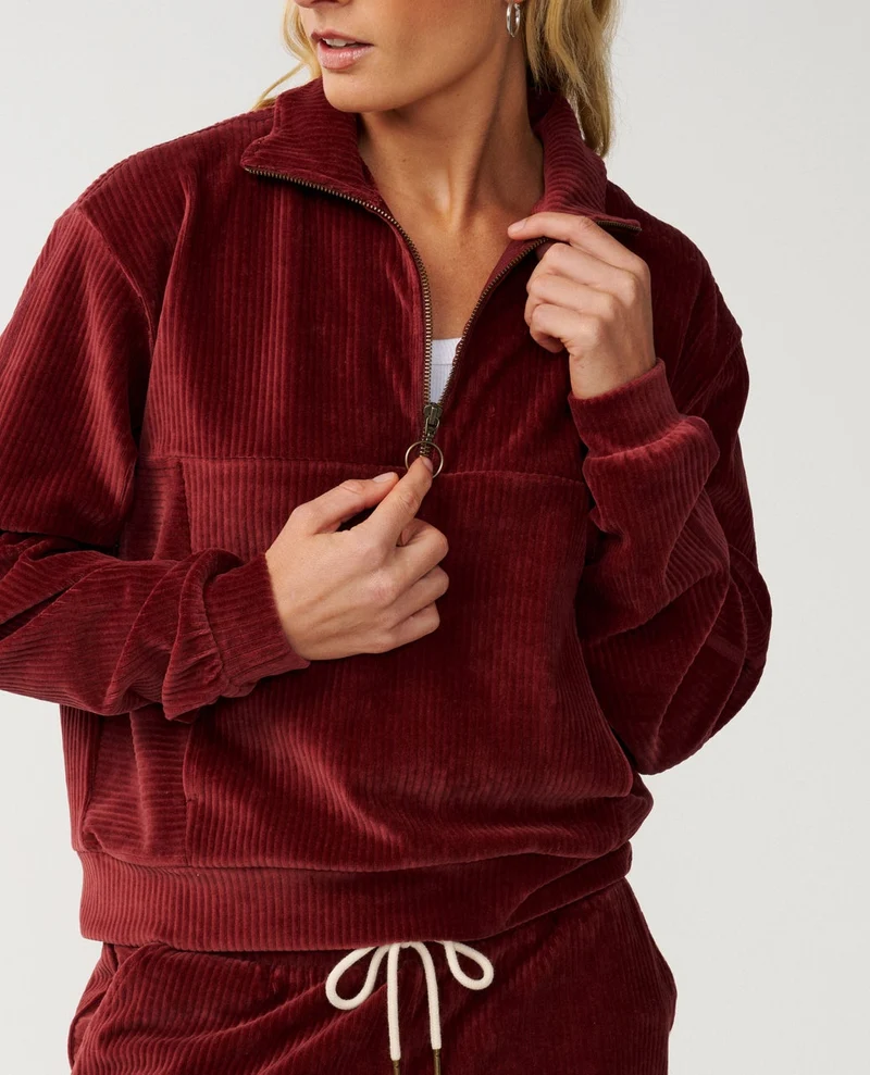 Cosy 3/4 Zip Fleece