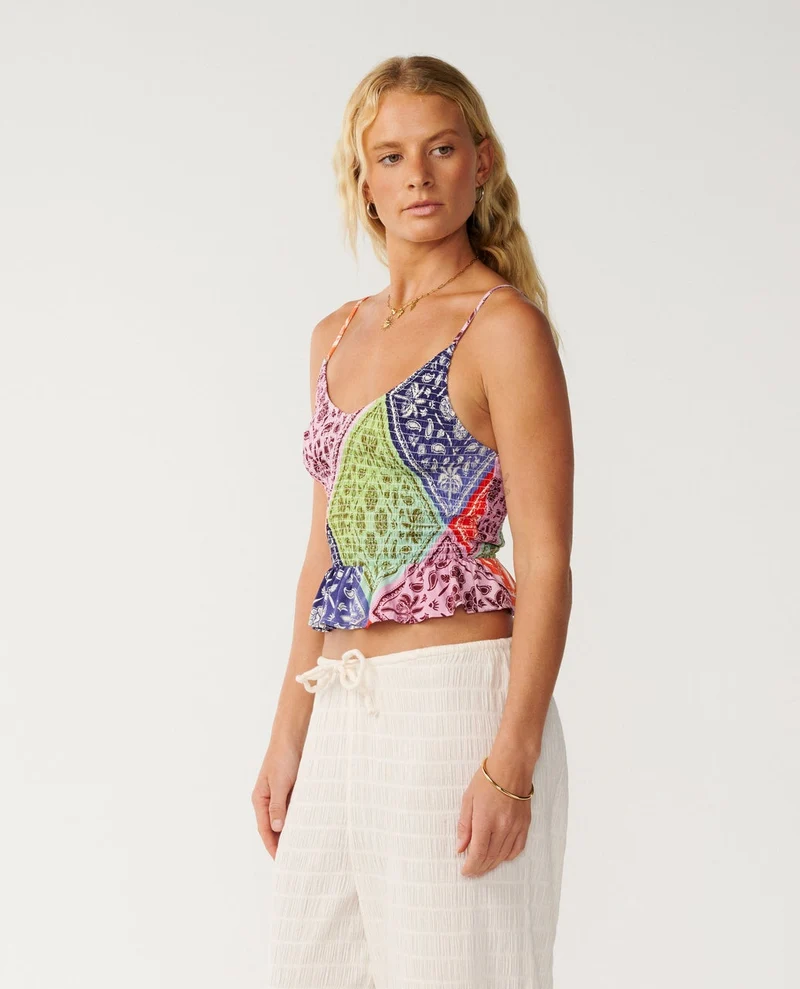 Bossa Nova Shirred Cami