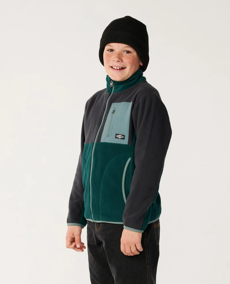 Raw Energy Block Fleece - Kids