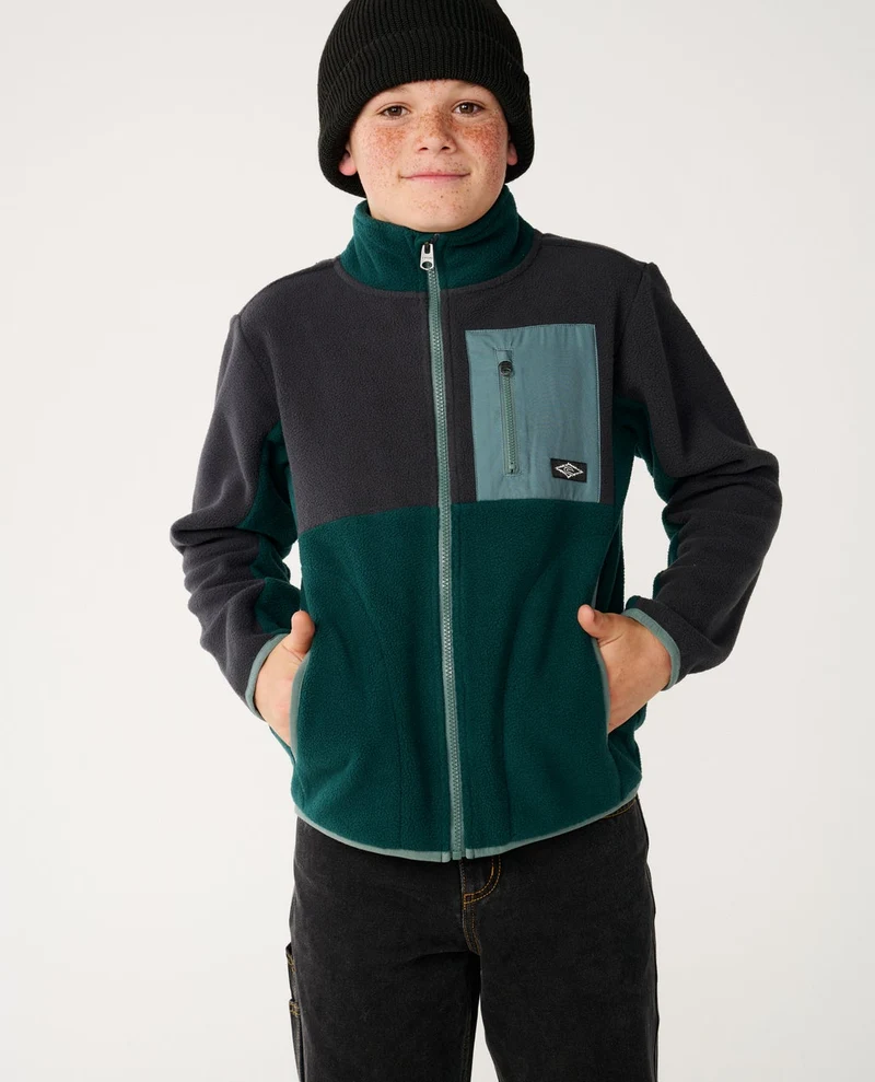 Raw Energy Block Fleece - Kids
