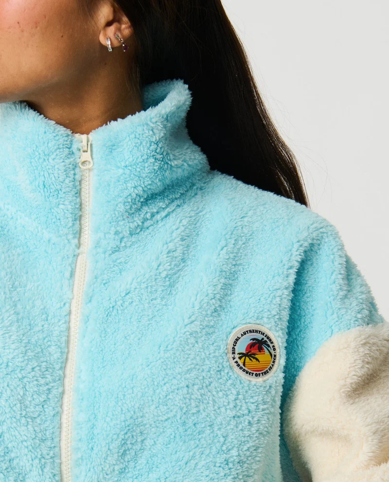 Surf Revival Heritage Zip Through Polar Fleece