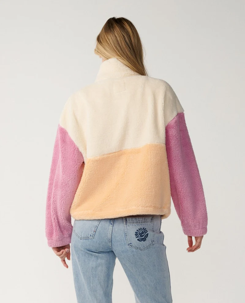 Surf Revival Heritage Zip Through Polar Fleece