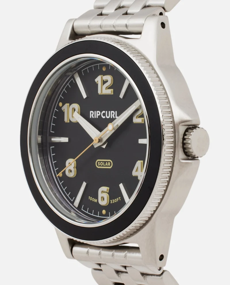Daze Solar Stainless Steel Watch