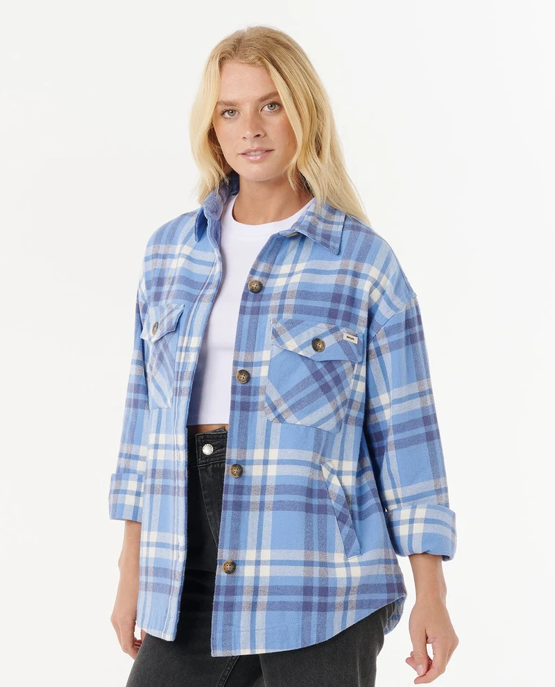 Oceanic Long Sleeve Flannel Shirt