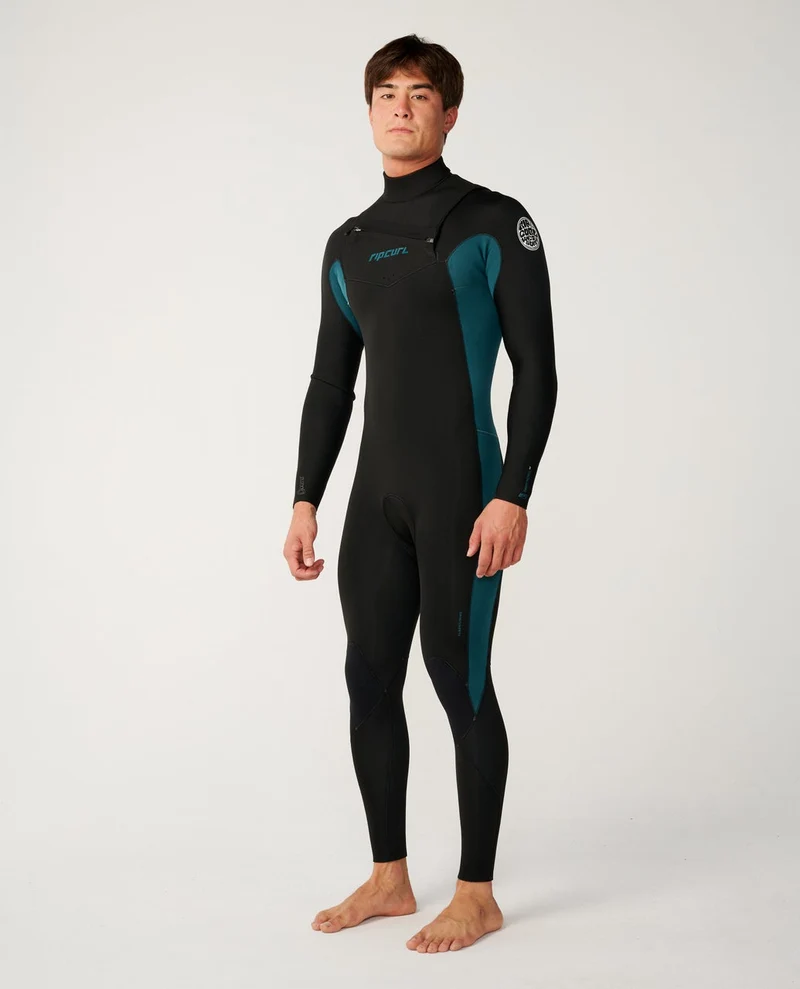 Mens Dawn Patrol 4/3 Chest Zip Steamer Wetsuit